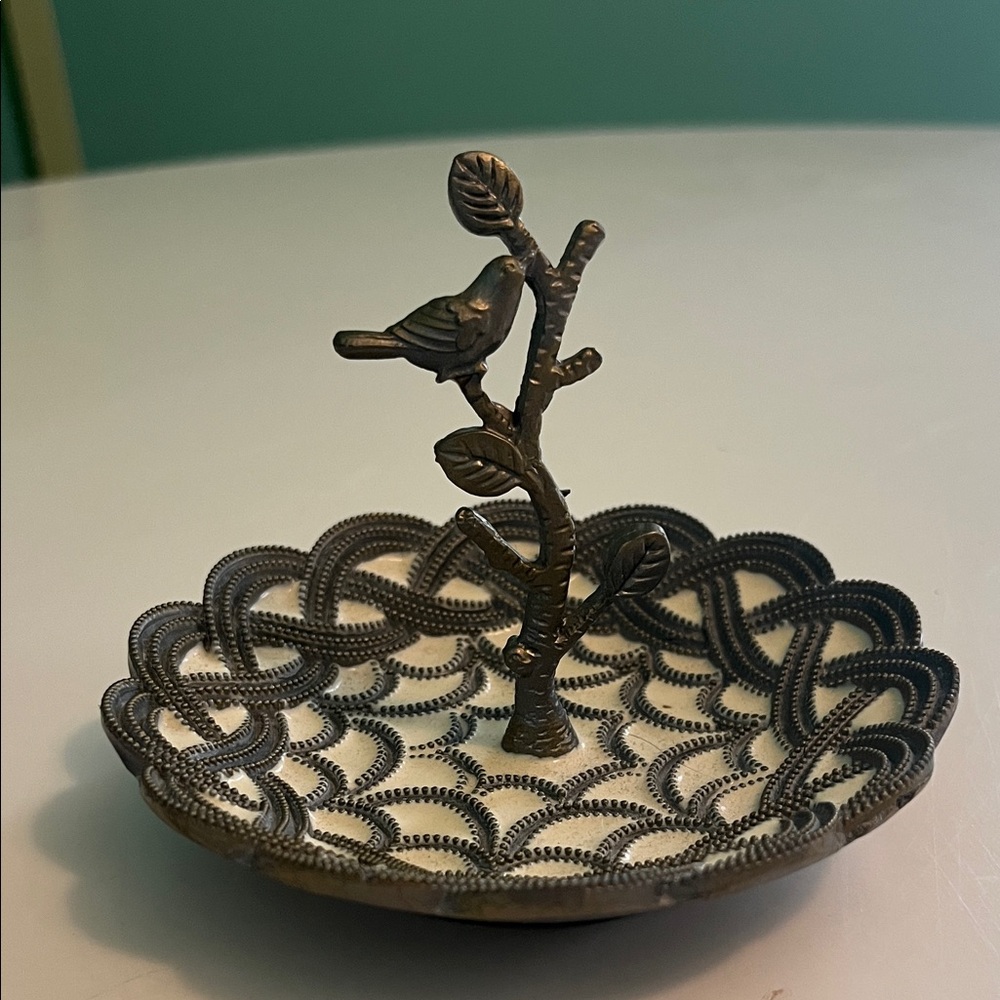 Cynthia Rowley Bronze Jewelry Ring Holder